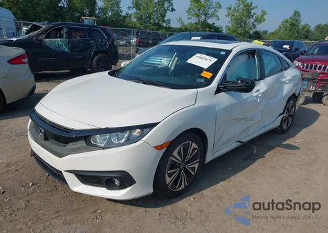 2016 Honda Civic Ex-T z USA, uszkodzony, nr VIN 2HGFC1F45GH651357